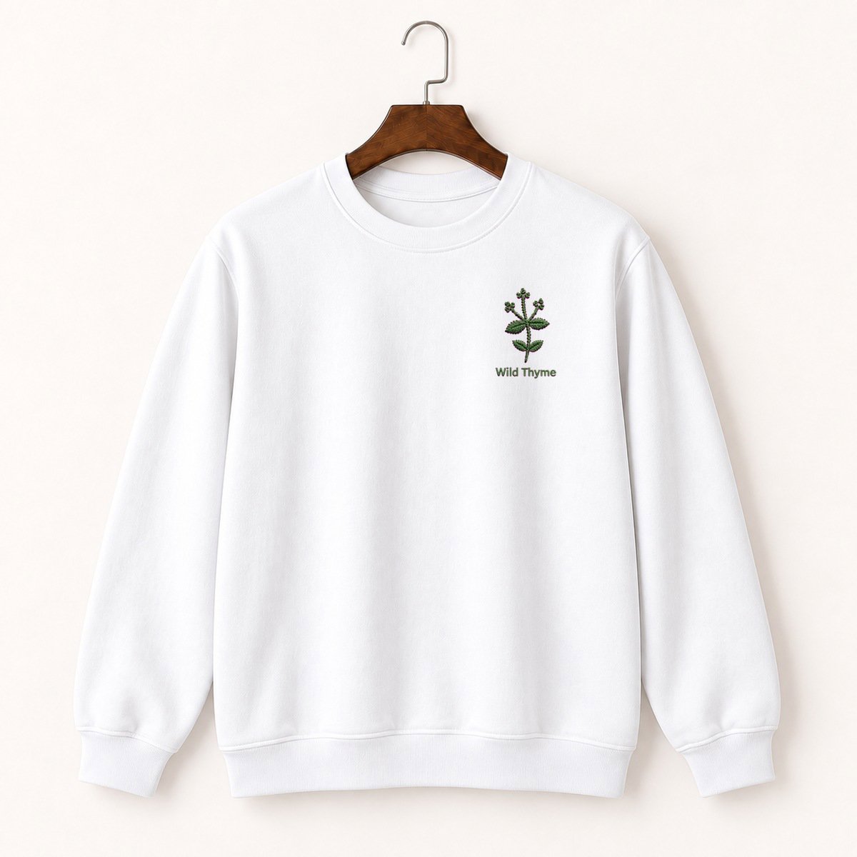 Wild Thyme Sprig Crewneck Sweatshirt 5