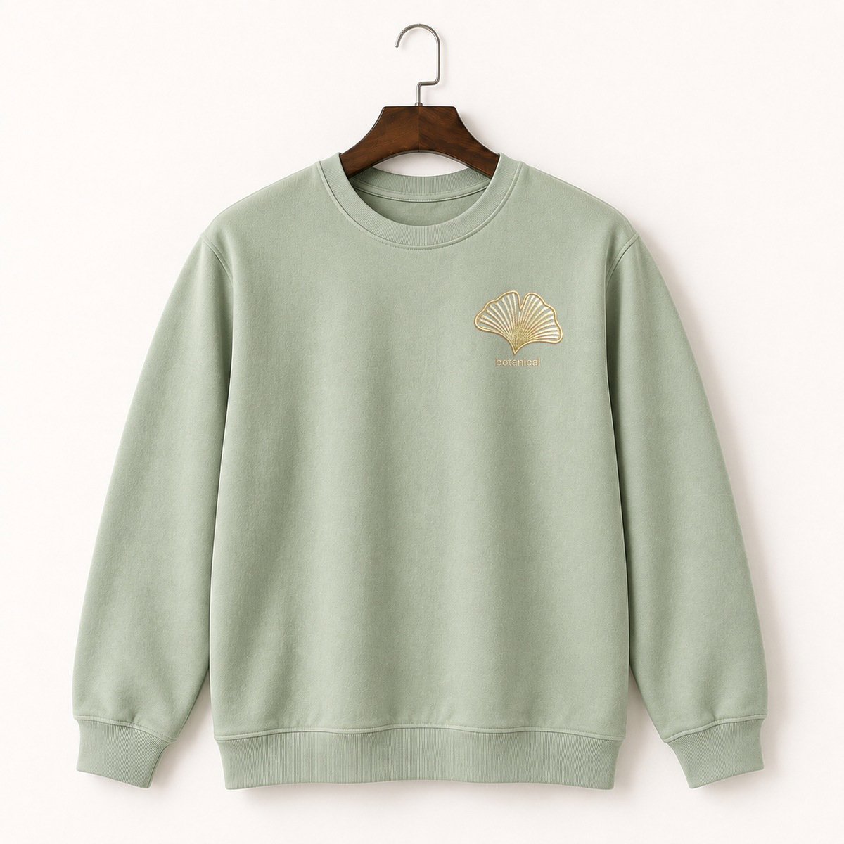 Ginkgo Leaf Crewneck Sweatshirt 2