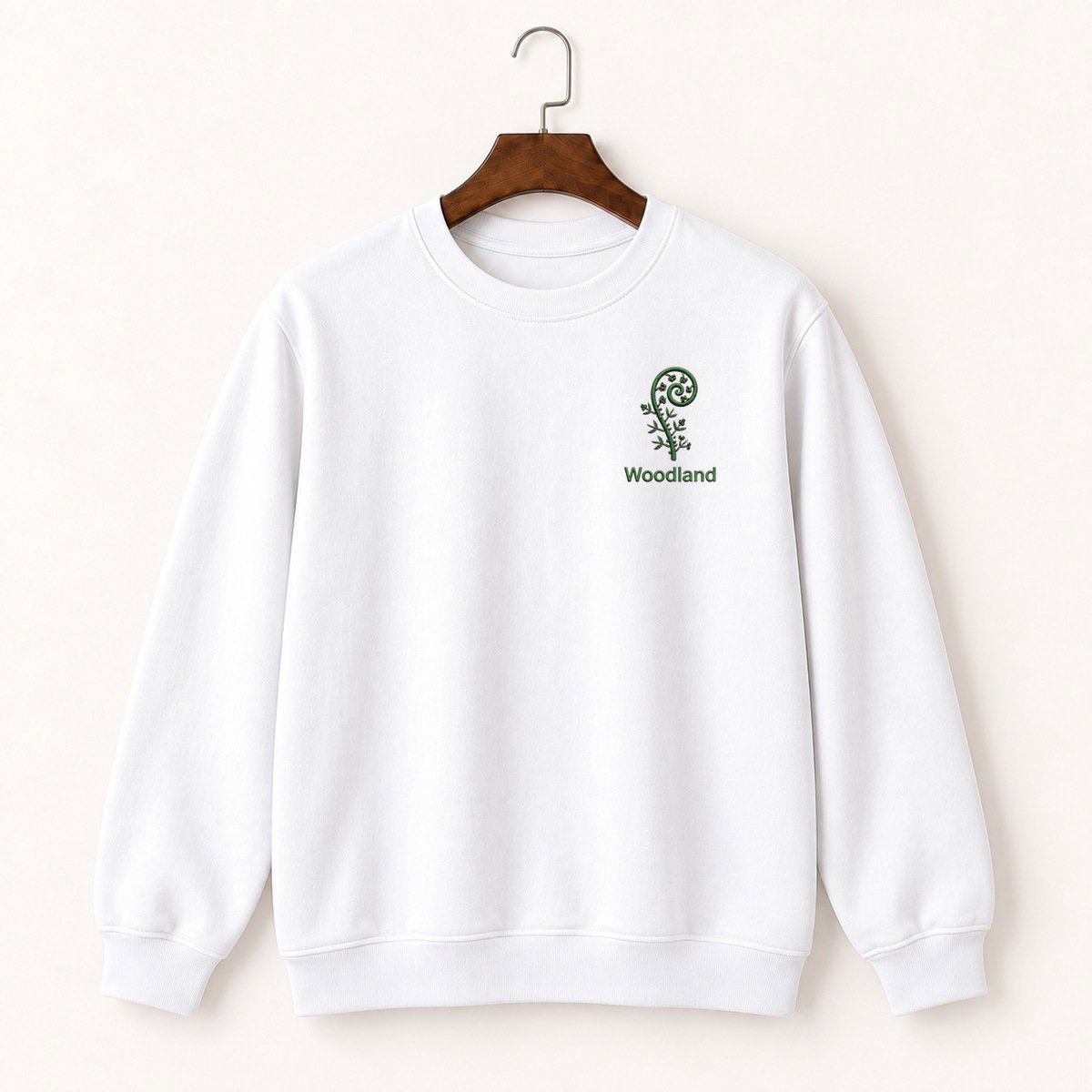 Fern Frond Crewneck Sweatshirt 5
