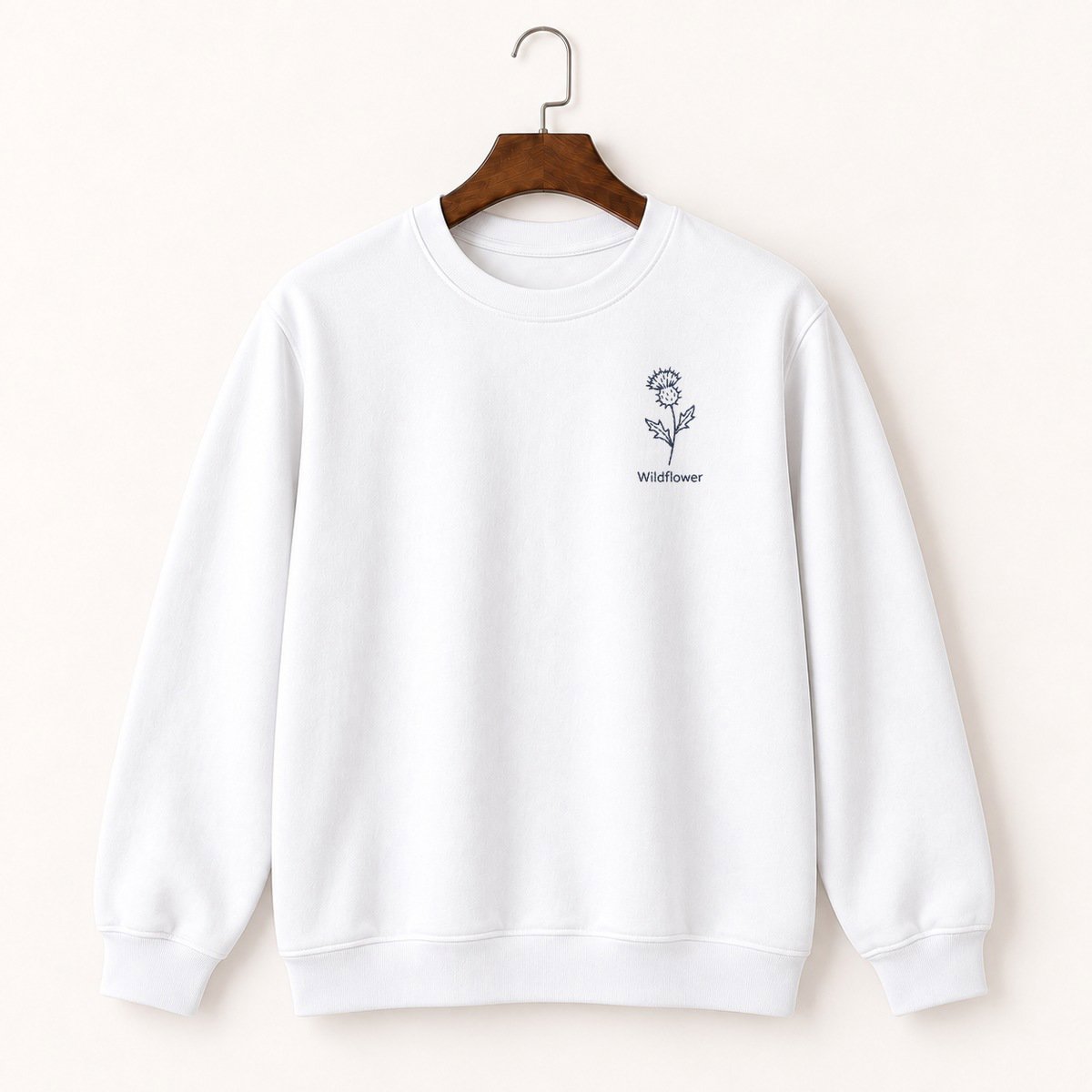 Thistle Flower Crewneck Sweatshirt 5