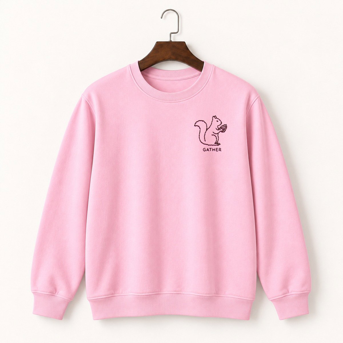 Red Squirrel Crewneck Sweatshirt 4