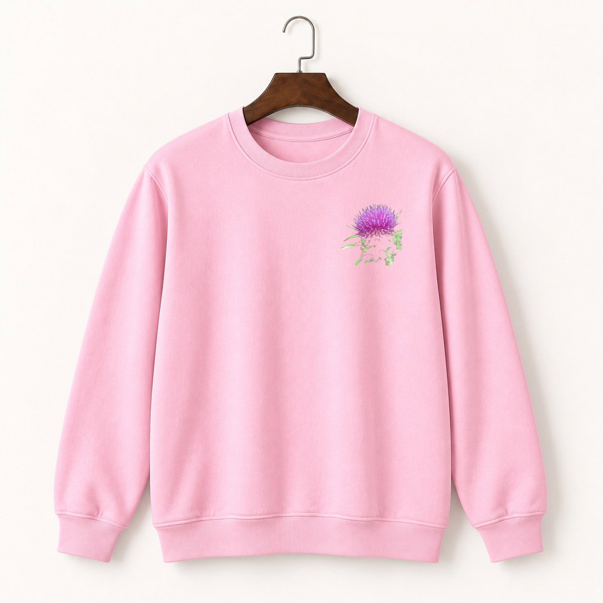 Thistle Plant Crewneck Sweatshirt 4