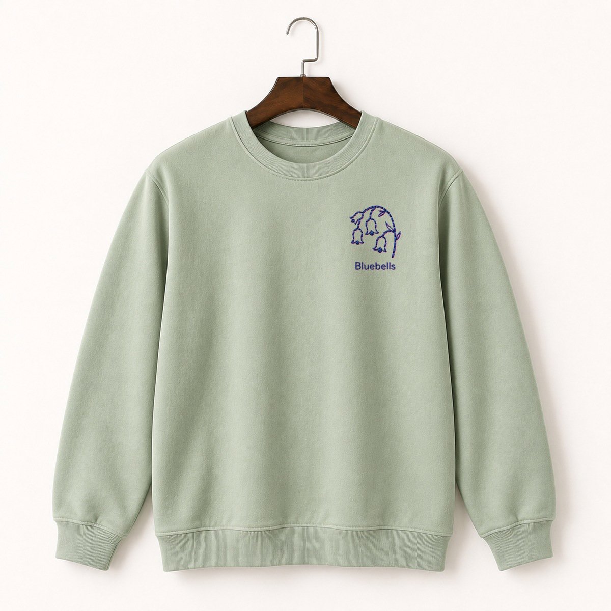 Bluebell Flowers Crewneck Sweatshirt 2
