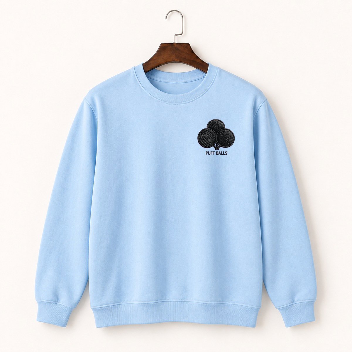 Puffball Mushroom Crewneck Sweatshirt 1