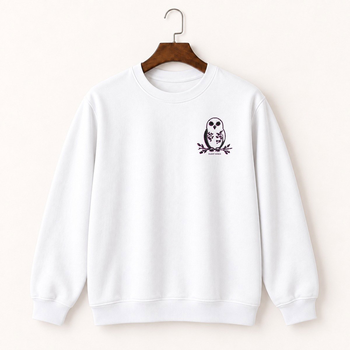 Snowy Owl Crewneck Sweatshirt 5