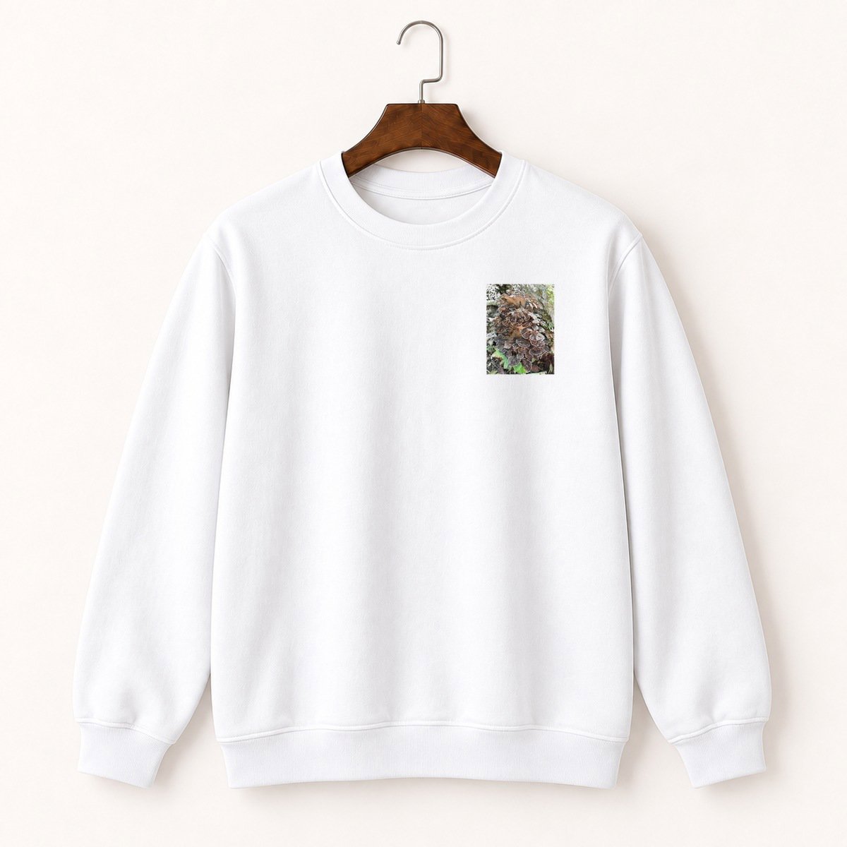 Hen of the Woods Mushroom Crewneck Sweatshirt 5