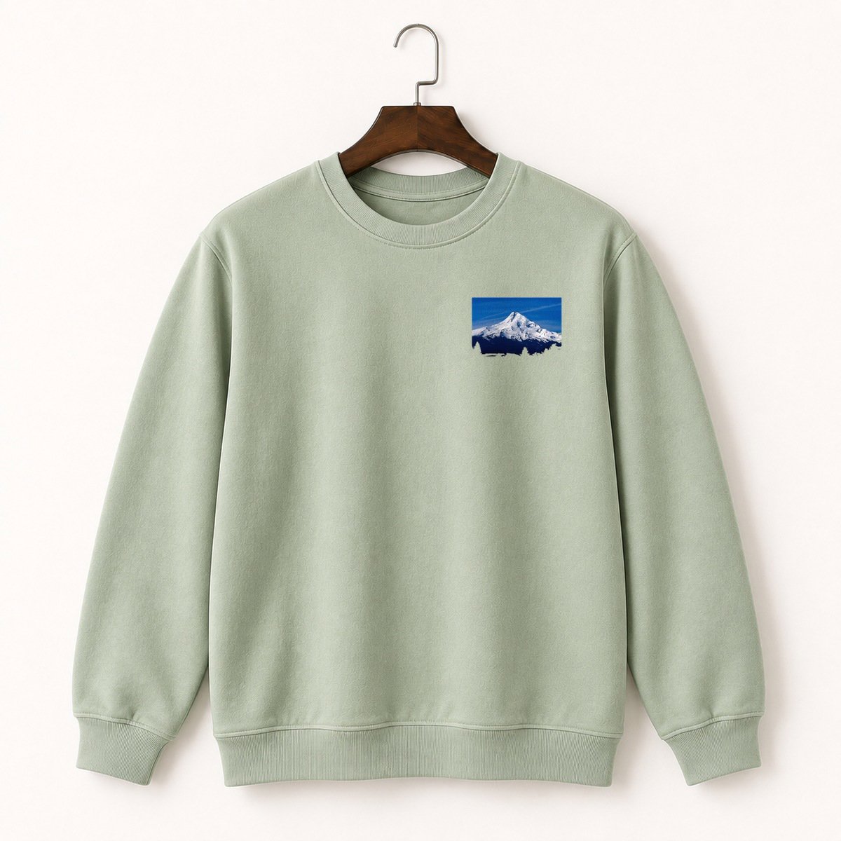 Mount Hood Peak Crewneck Sweatshirt 2