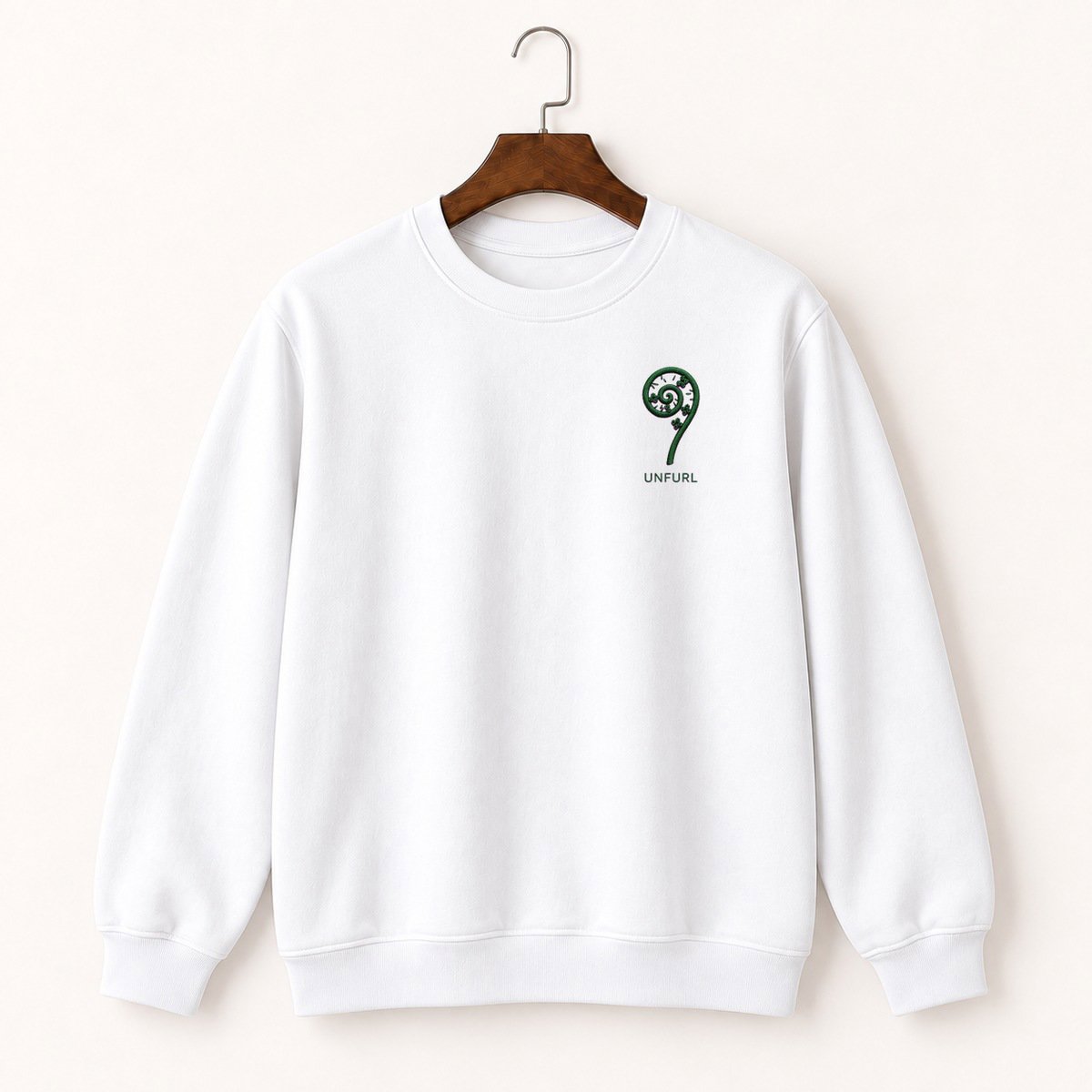 Fern Fiddlehead Crewneck Sweatshirt 5