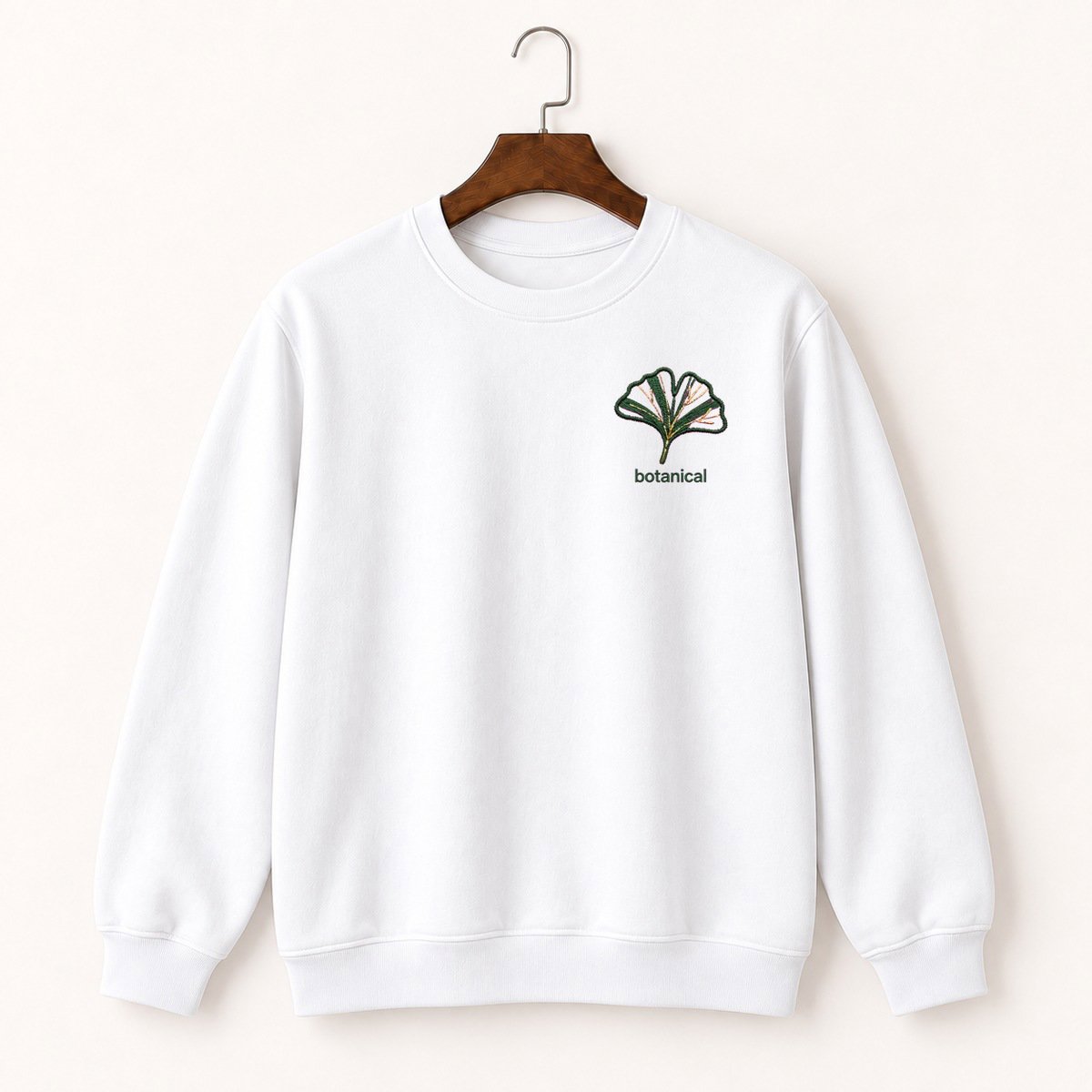 Ginkgo Leaf Crewneck Sweatshirt 5