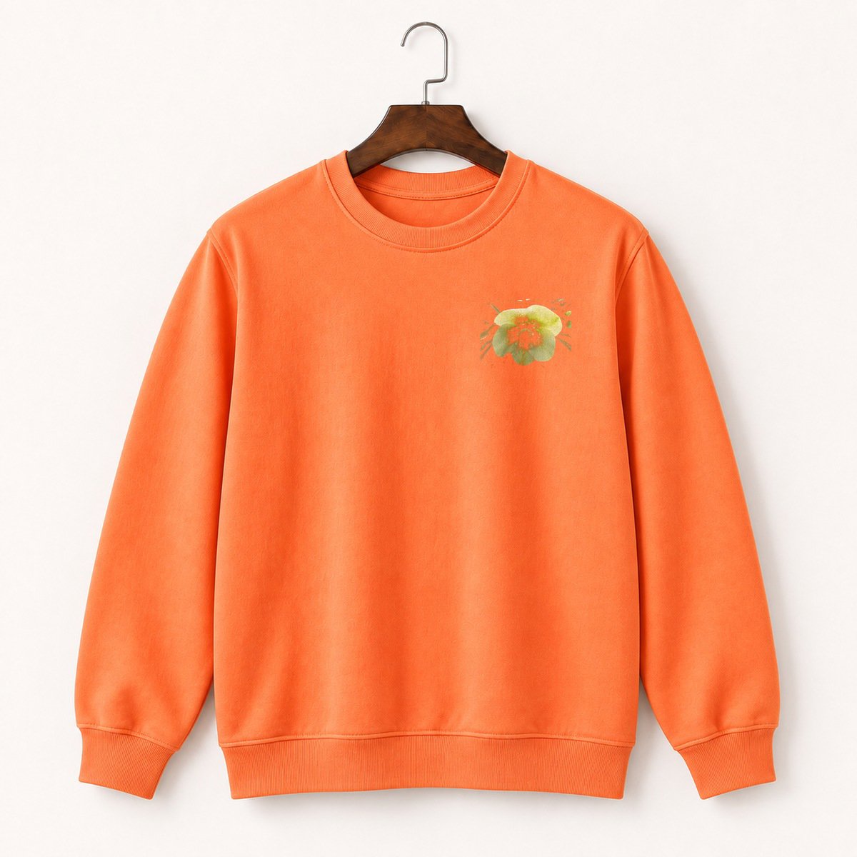 Hellebore Flower Crewneck Sweatshirt 3