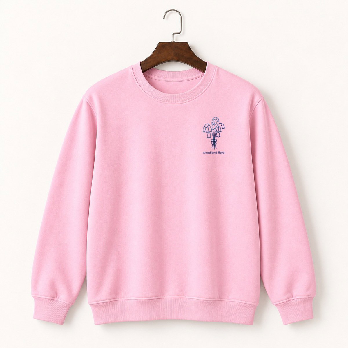 Bluebell Flowers Crewneck Sweatshirt 4