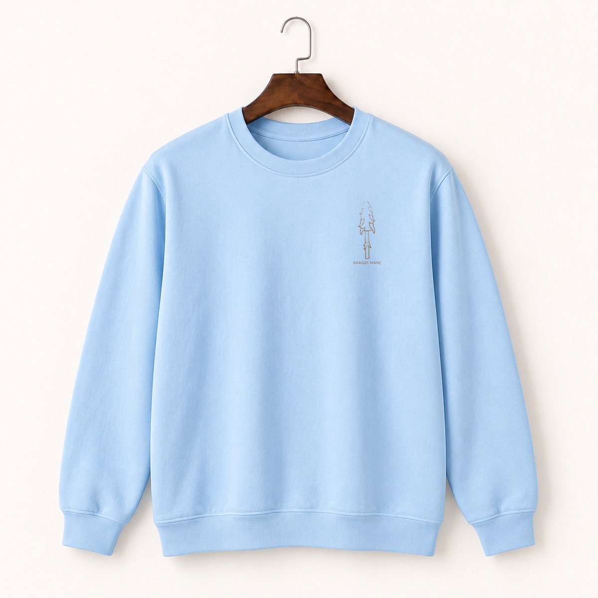 Shaggy Mane Mushroom Crewneck Sweatshirt 1