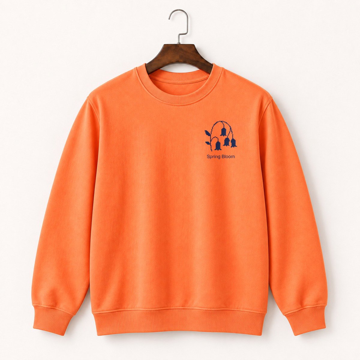 Bluebell Flowers Crewneck Sweatshirt 3