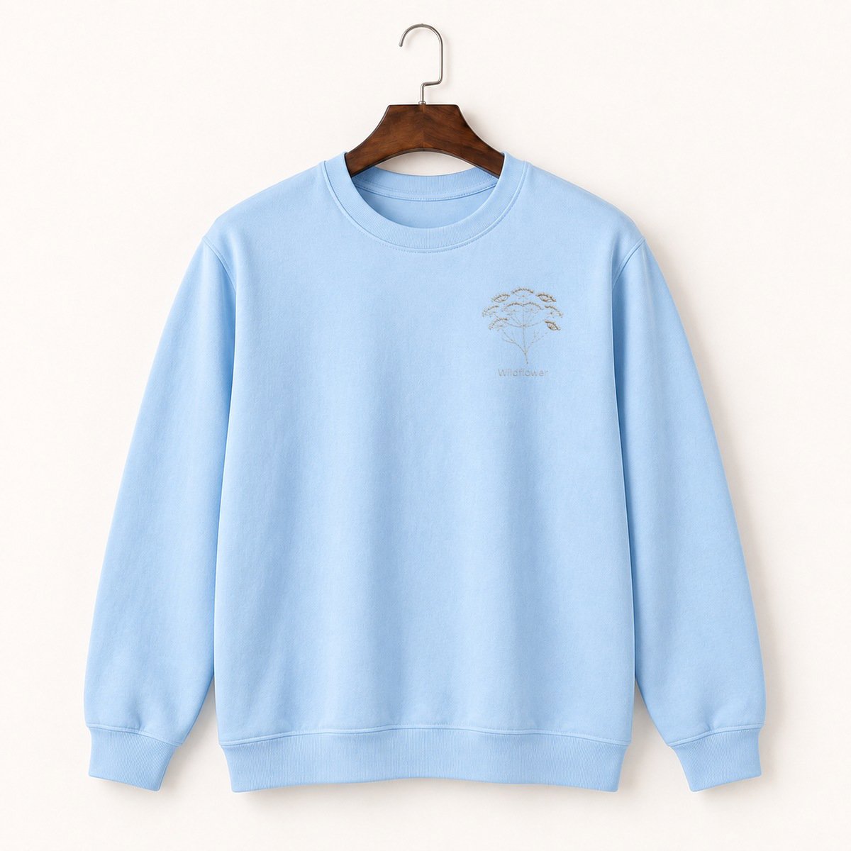 Queen Anne's Lace Crewneck Sweatshirt 1