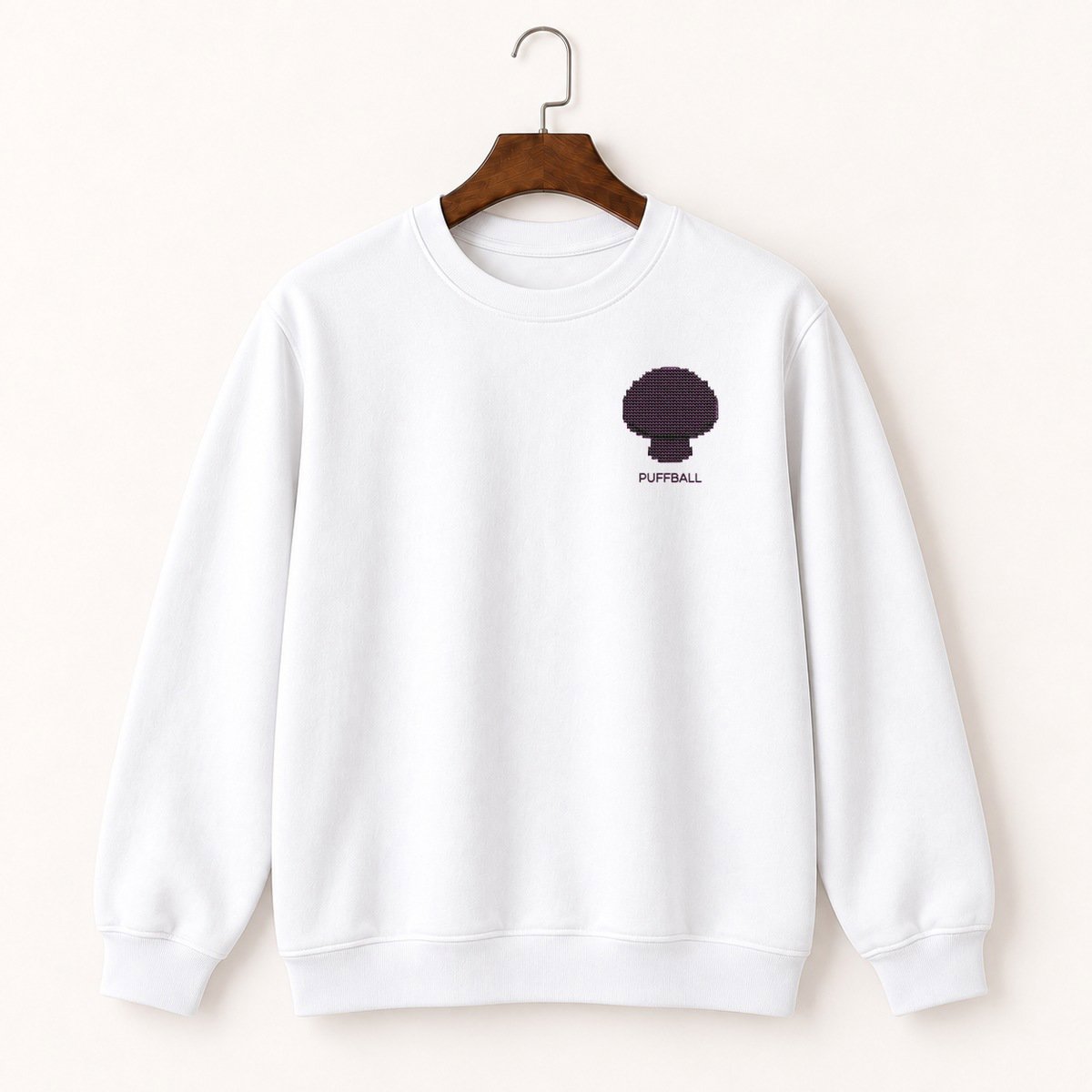 Puffball Mushroom Crewneck Sweatshirt 5