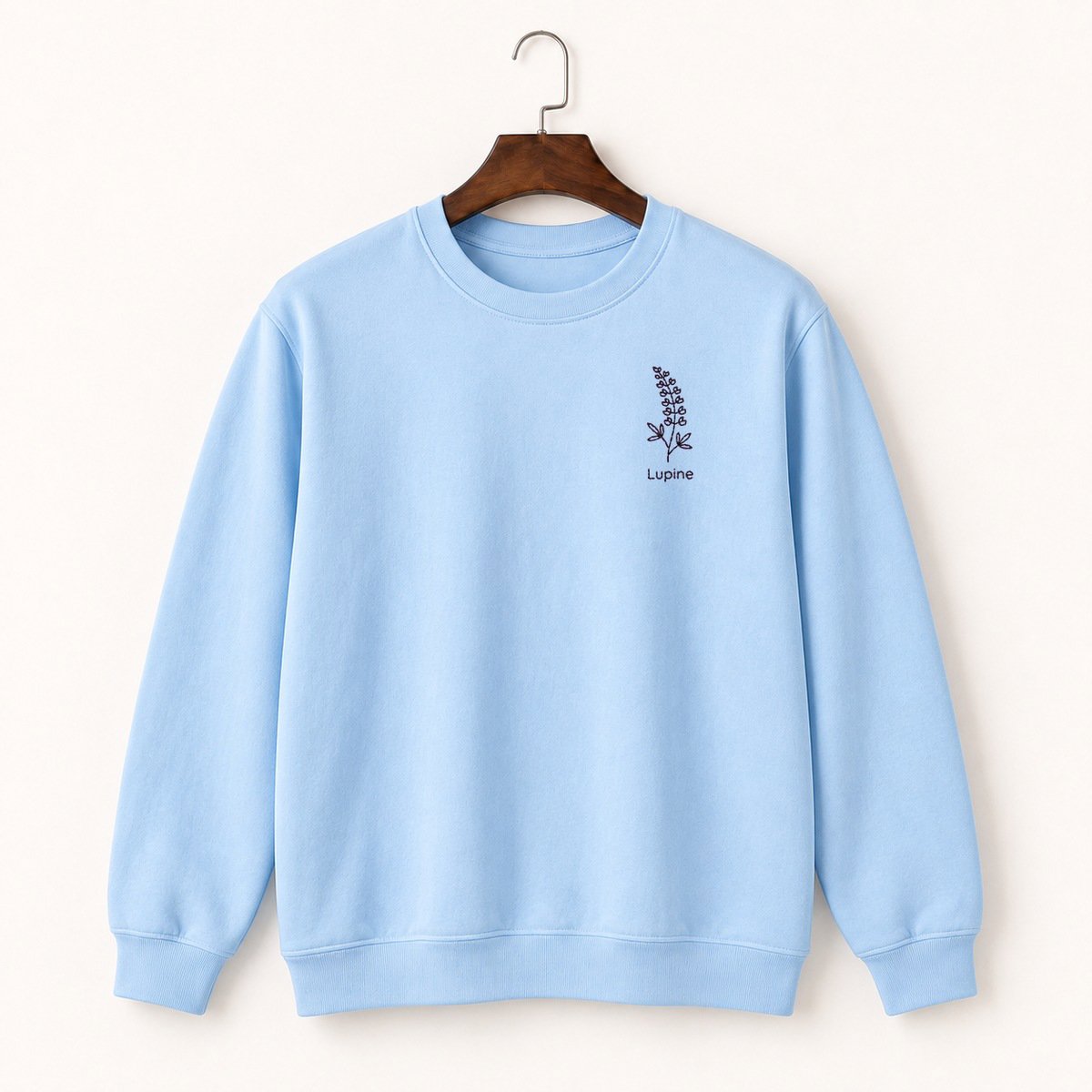 Wild Lupine Crewneck Sweatshirt 1