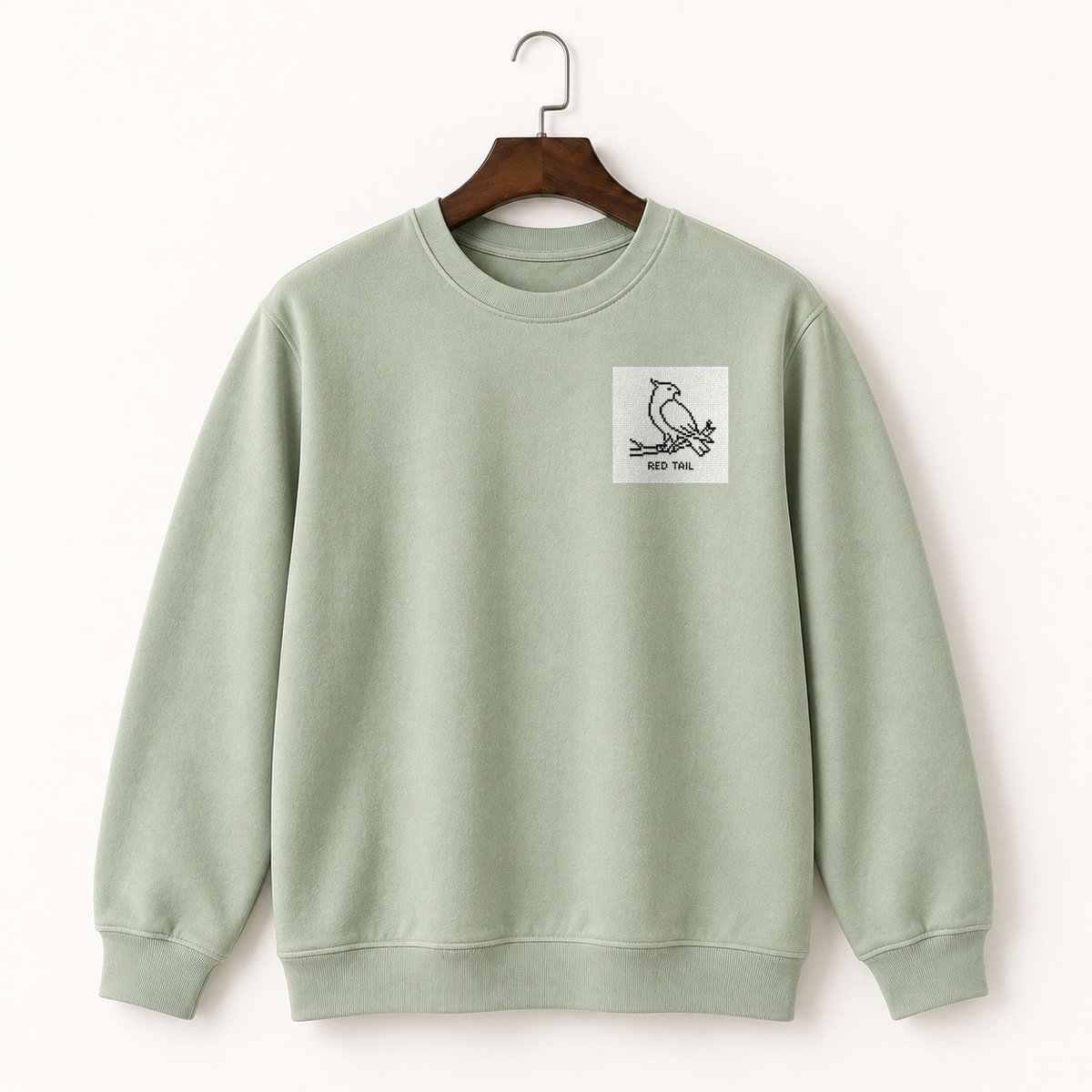 Red-Tailed Hawk Crewneck Sweatshirt 2