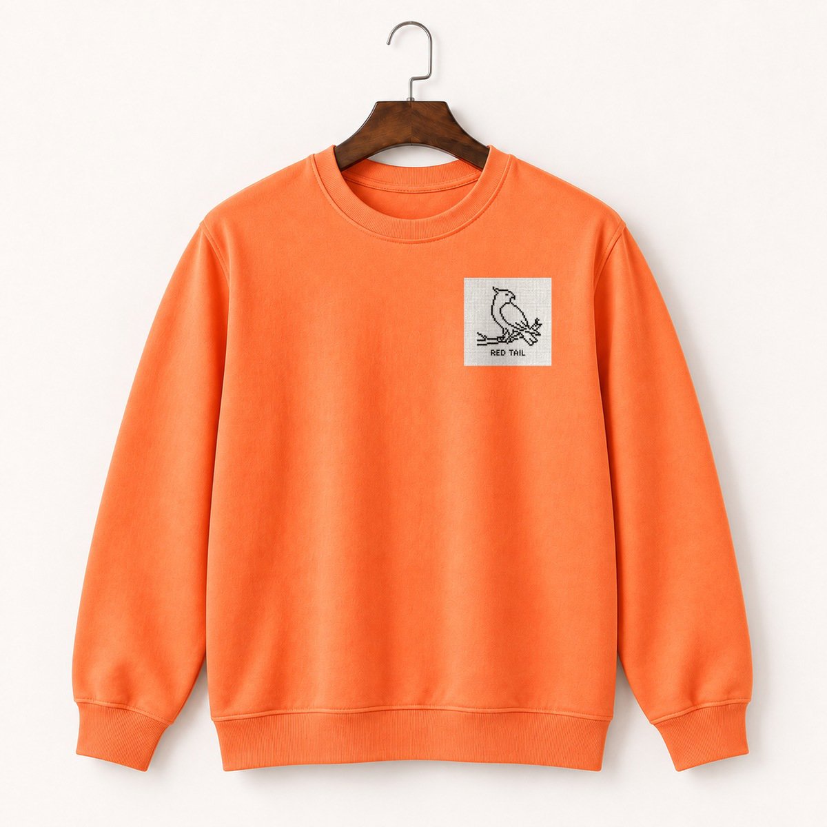 Red-Tailed Hawk Crewneck Sweatshirt 3