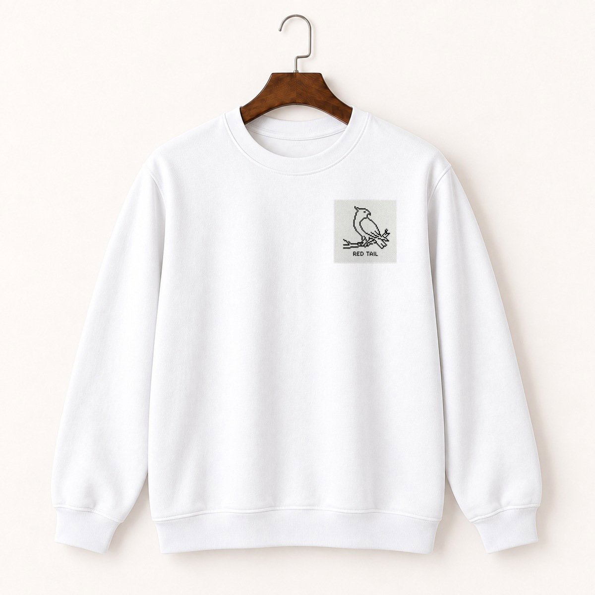 Red-Tailed Hawk Crewneck Sweatshirt 5