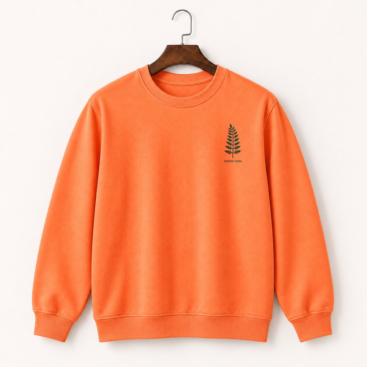Coyote Fern Crewneck Sweatshirt 3