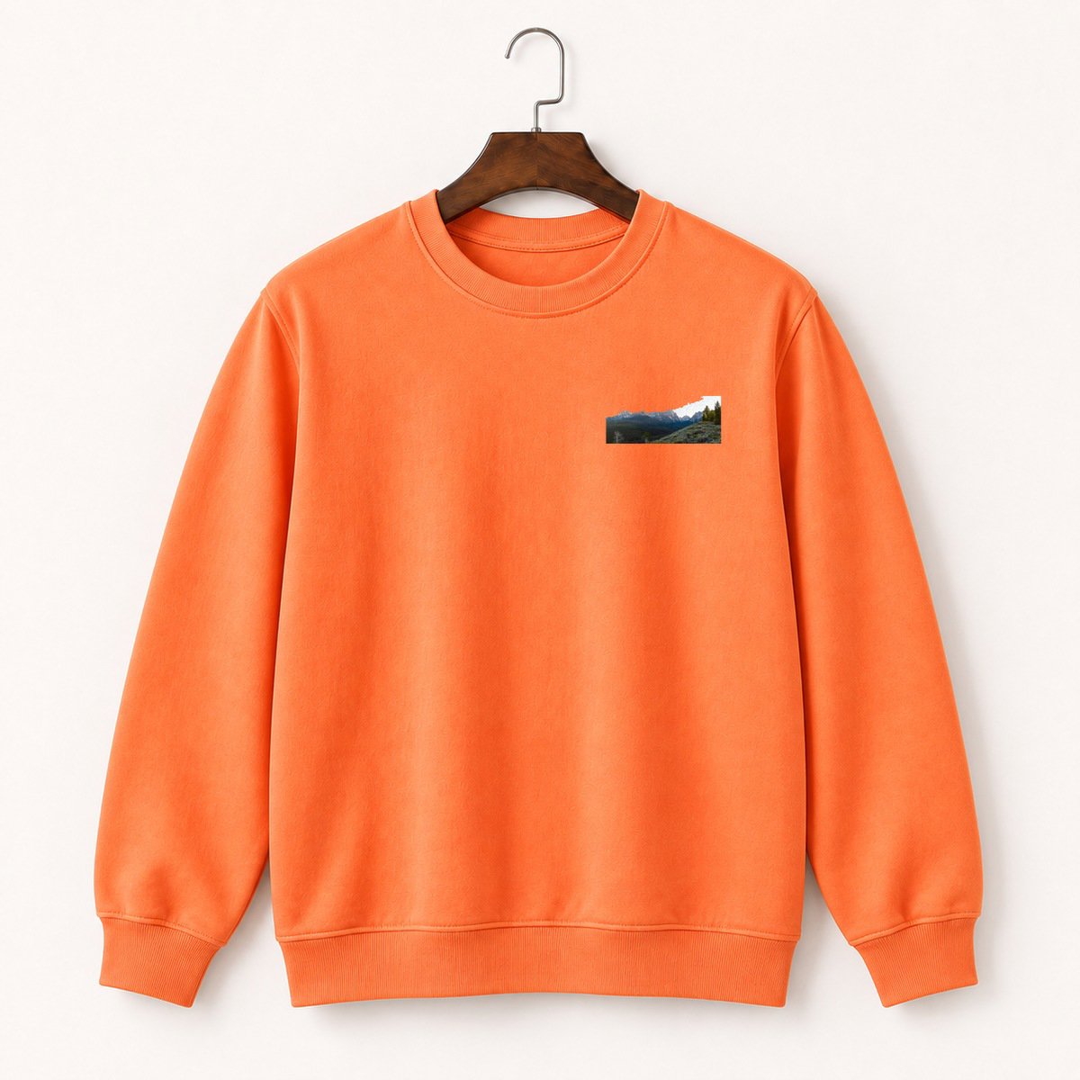 Sawtooth Mountains Crewneck Sweatshirt 3