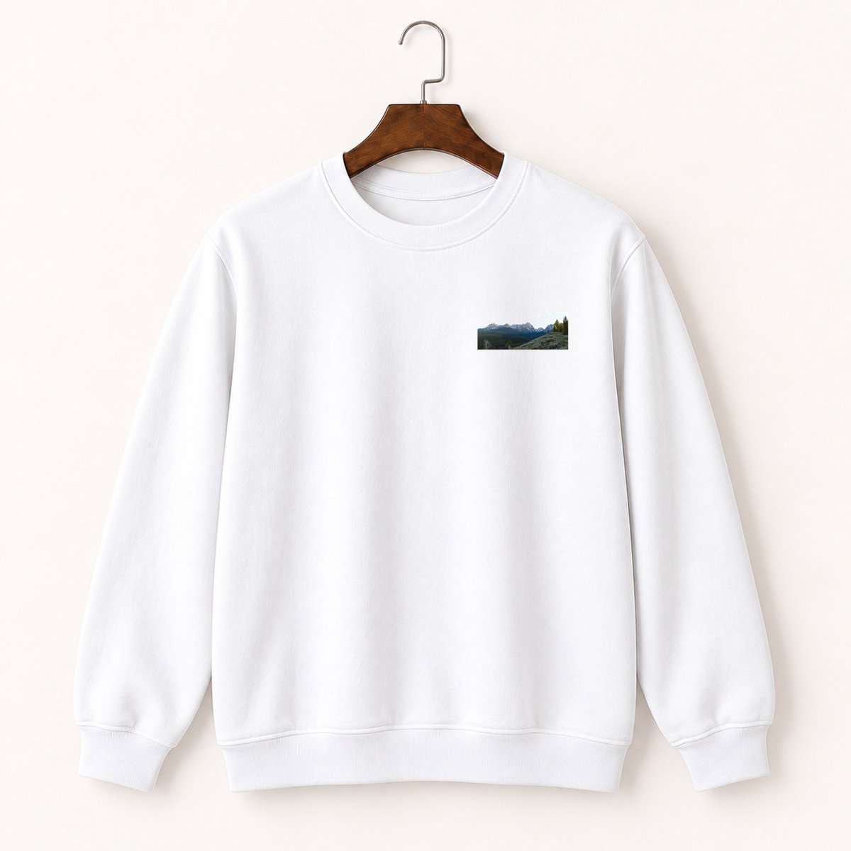 Sawtooth Mountains Crewneck Sweatshirt 5