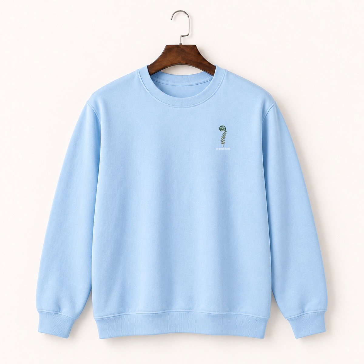 Fern Frond Crewneck Sweatshirt 1