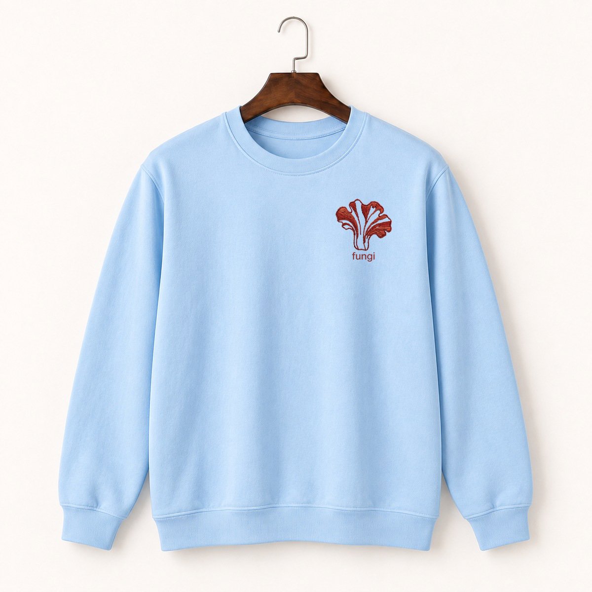 Lobster Mushroom Crewneck Sweatshirt 1