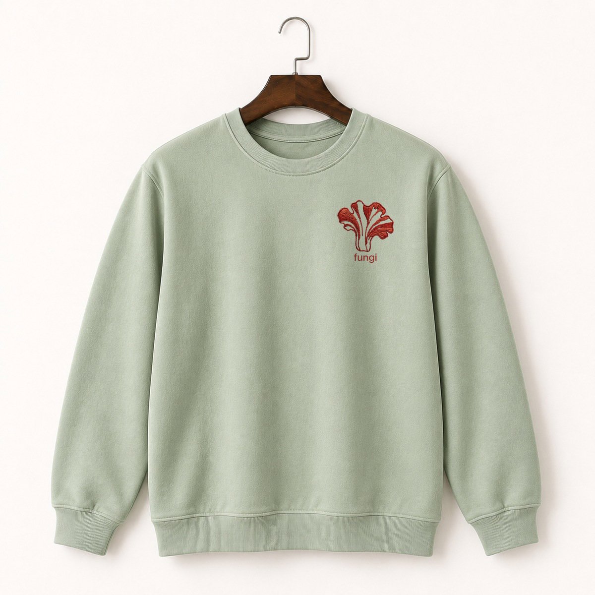 Lobster Mushroom Crewneck Sweatshirt 2