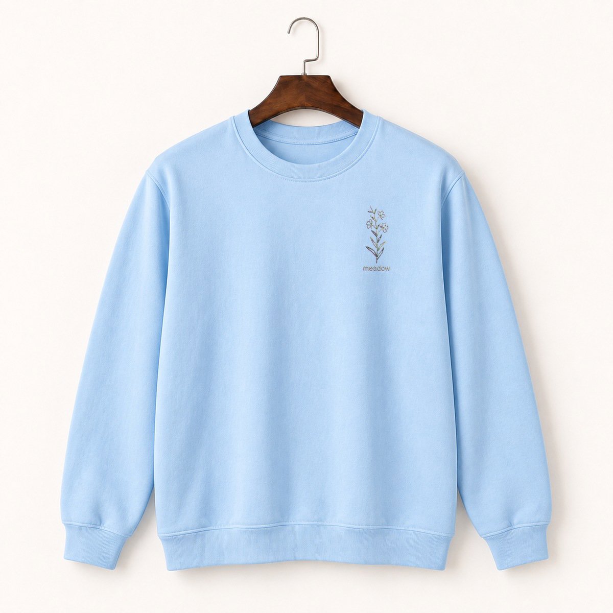 Fireweed Plant Crewneck Sweatshirt 1