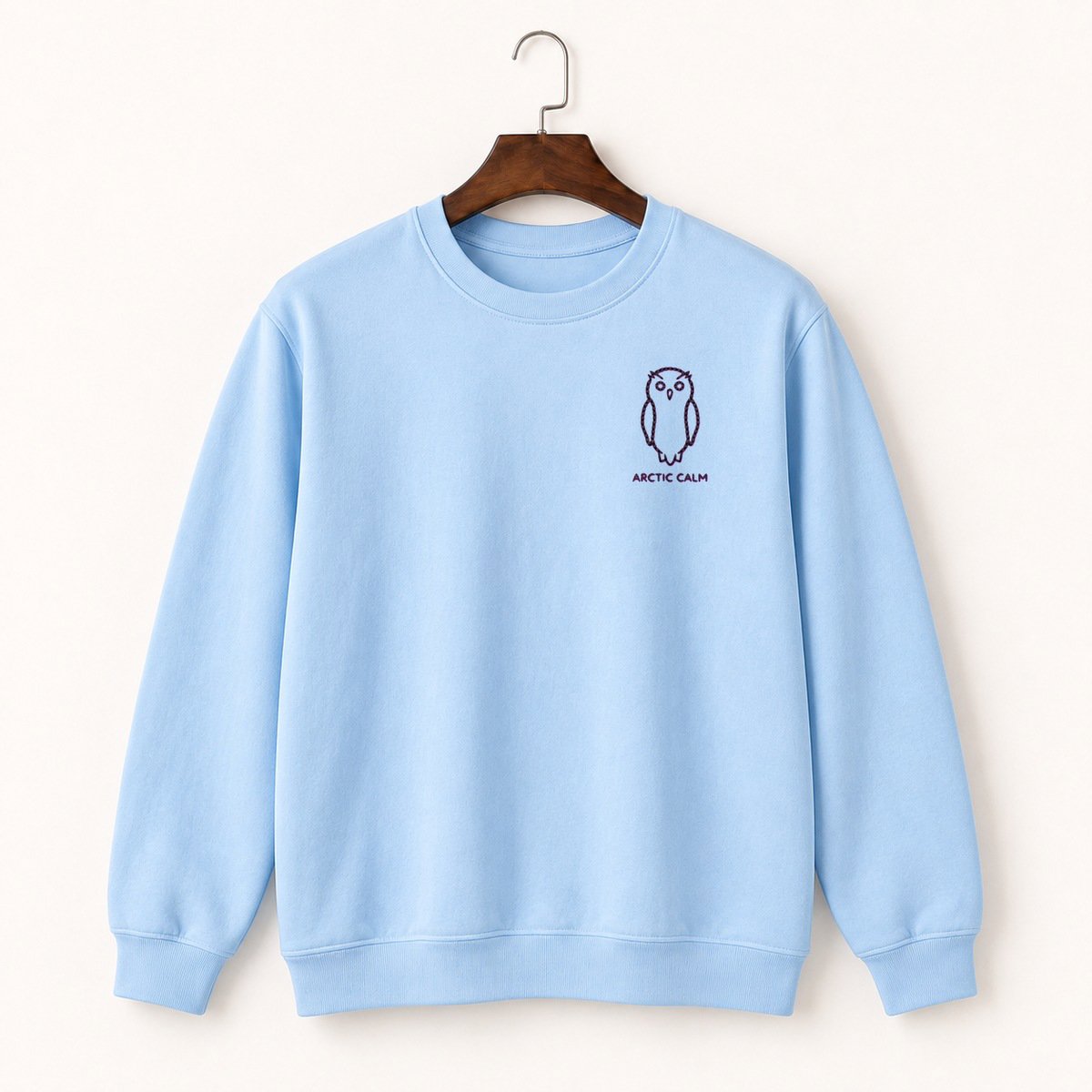 Snowy Owl Crewneck Sweatshirt 1