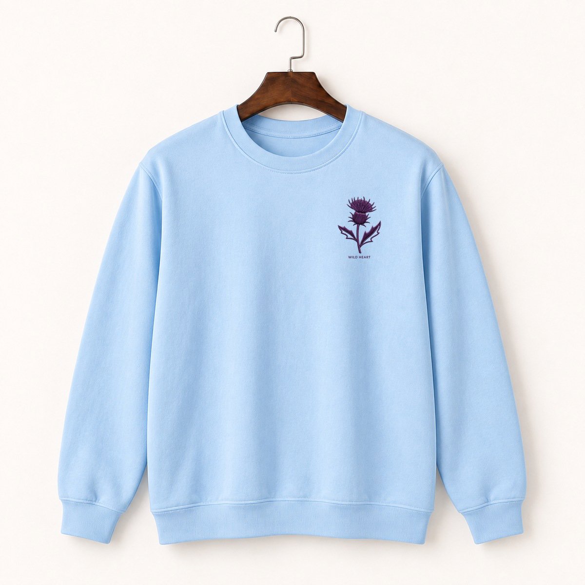 Thistle Plant Crewneck Sweatshirt 1