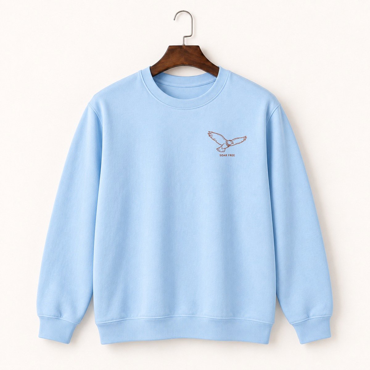 Red-Tailed Hawk Crewneck Sweatshirt 1