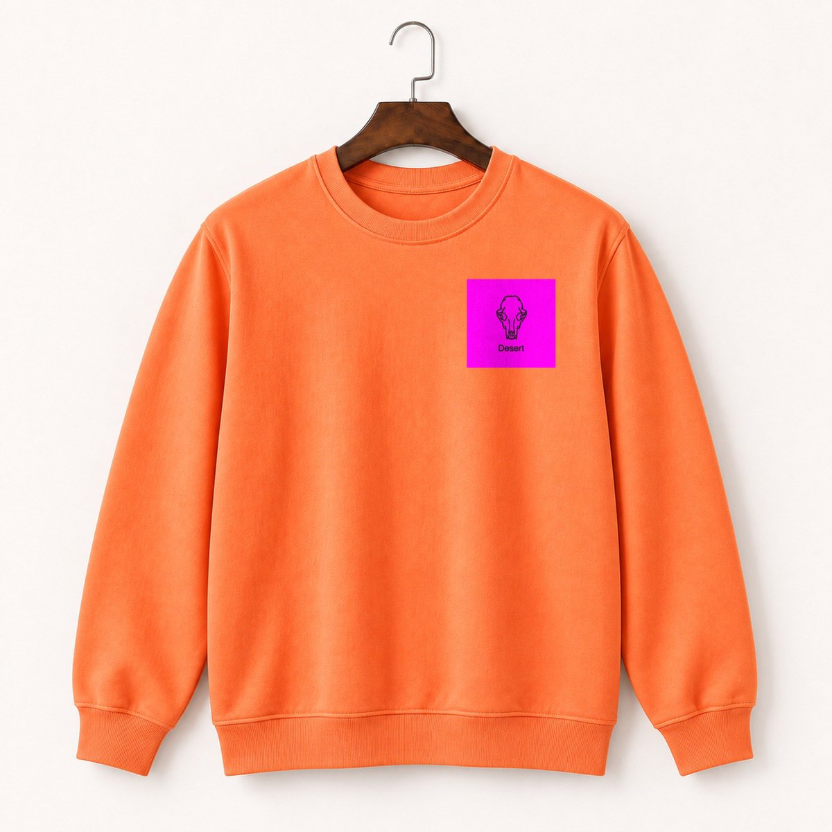 Coyote Skull Crewneck Sweatshirt 3