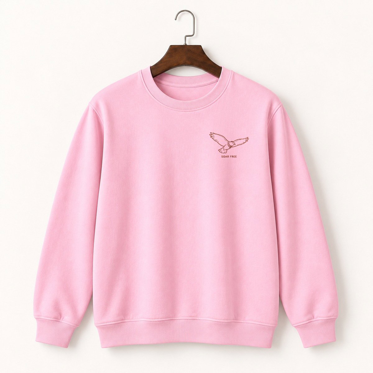 Red-Tailed Hawk Crewneck Sweatshirt 4