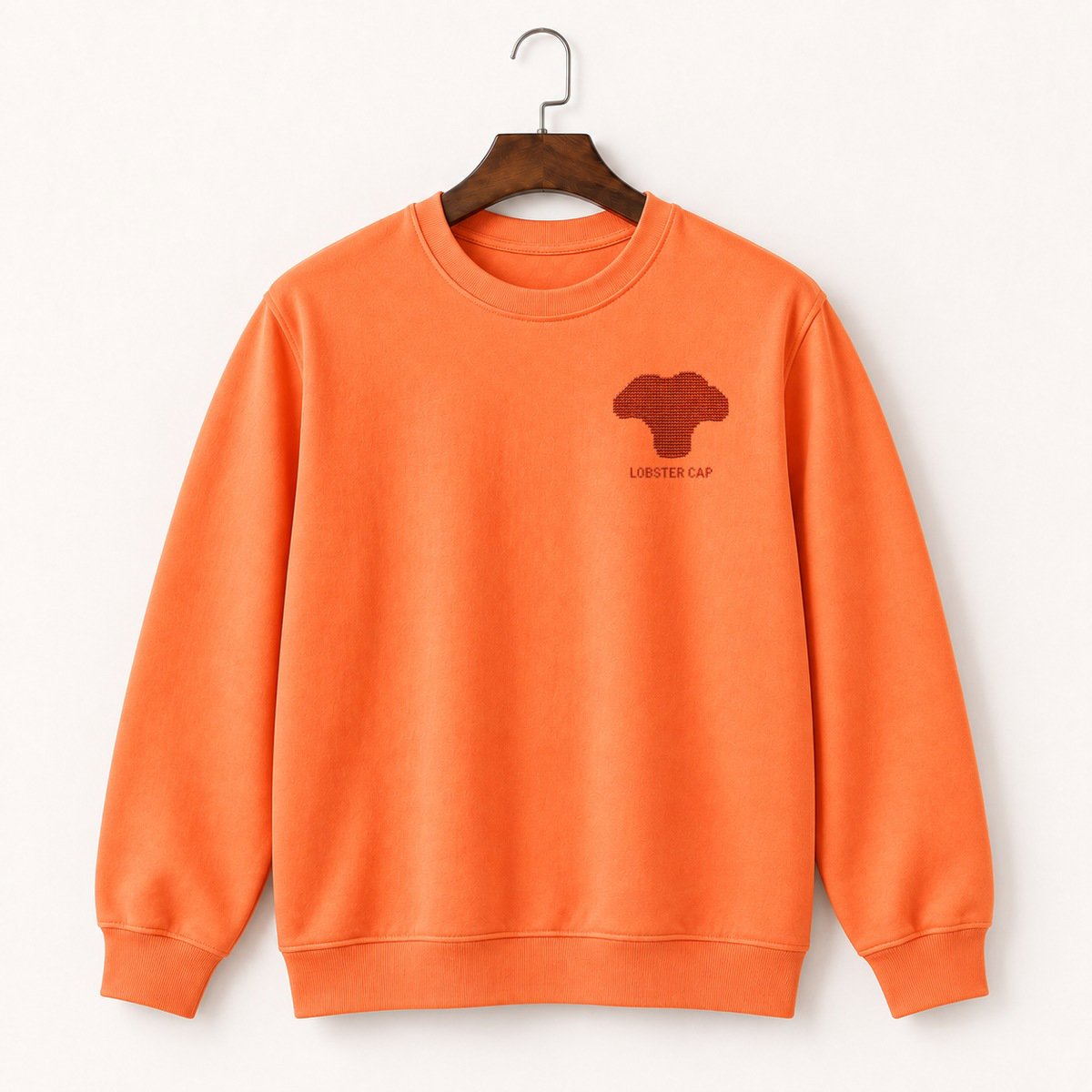 Lobster Mushroom Crewneck Sweatshirt 3