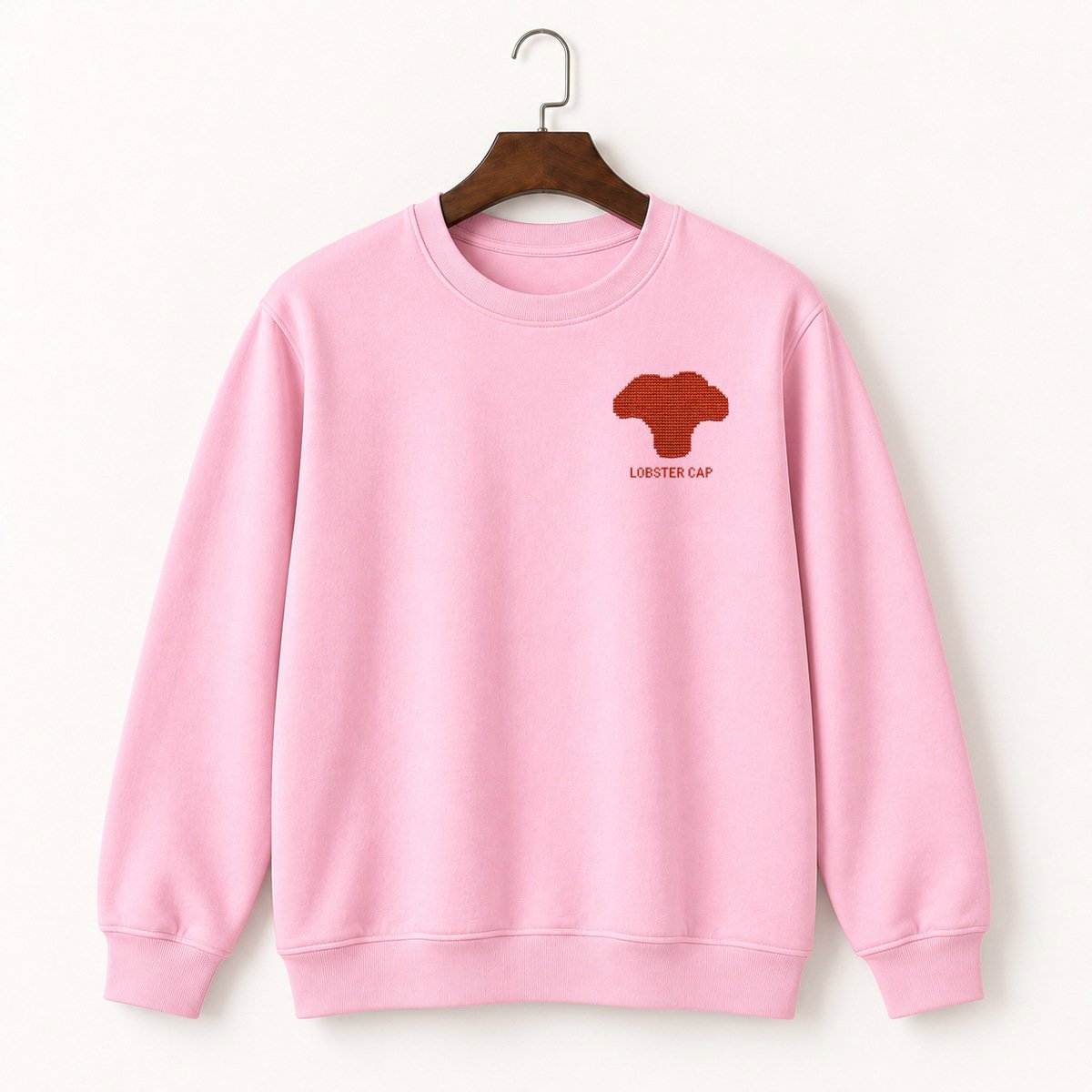 Lobster Mushroom Crewneck Sweatshirt 4