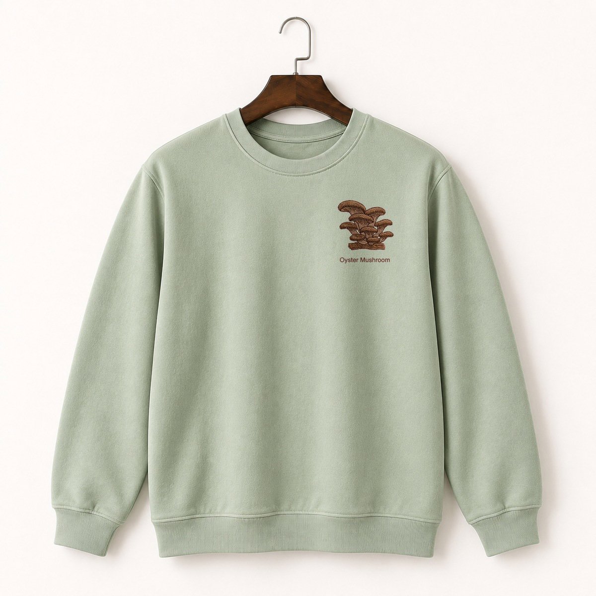 Oyster Mushroom Cluster Crewneck Sweatshirt 2