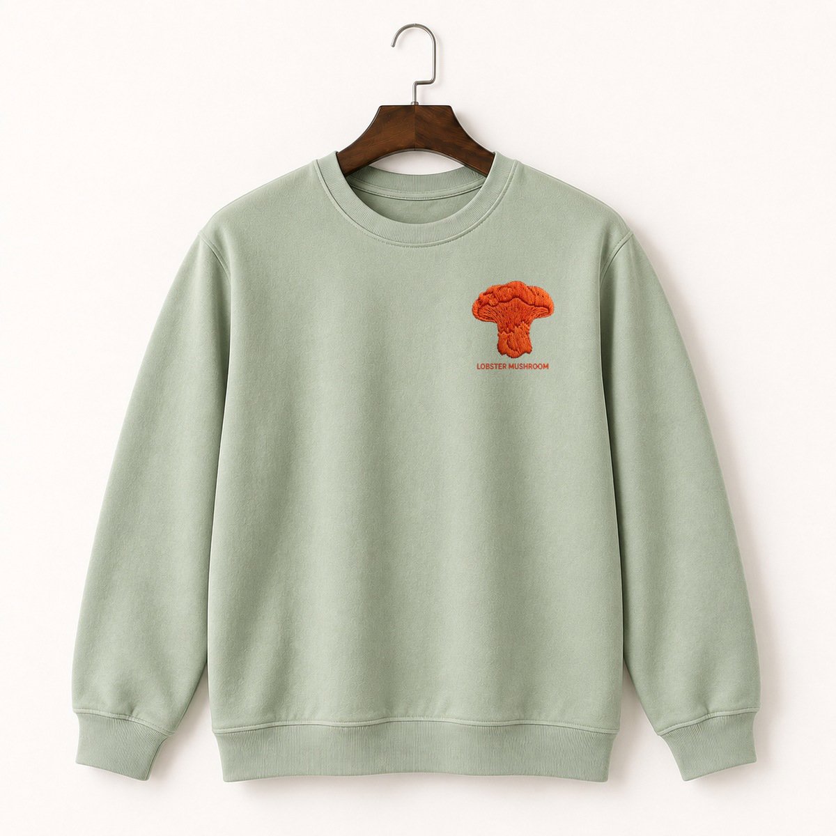 Lobster Mushroom Crewneck Sweatshirt 2