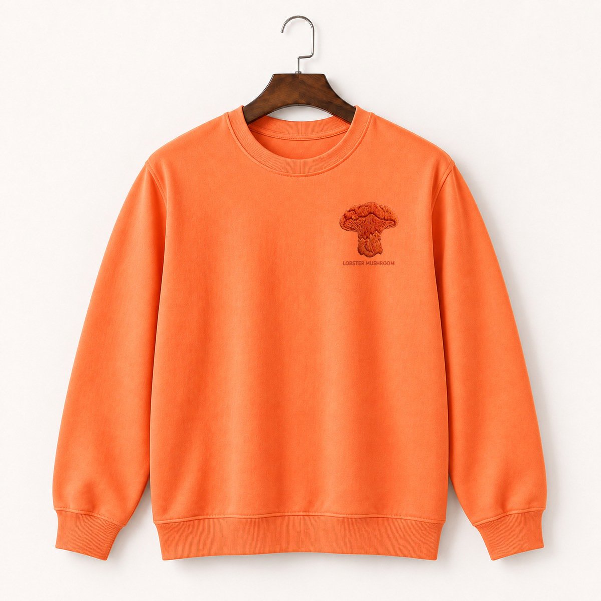 Lobster Mushroom Crewneck Sweatshirt 3