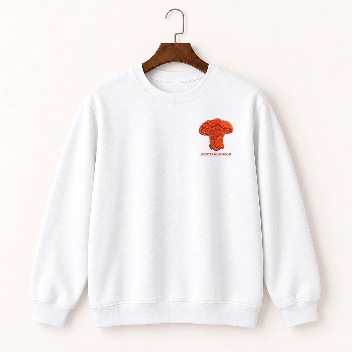 Lobster Mushroom Crewneck Sweatshirt 5