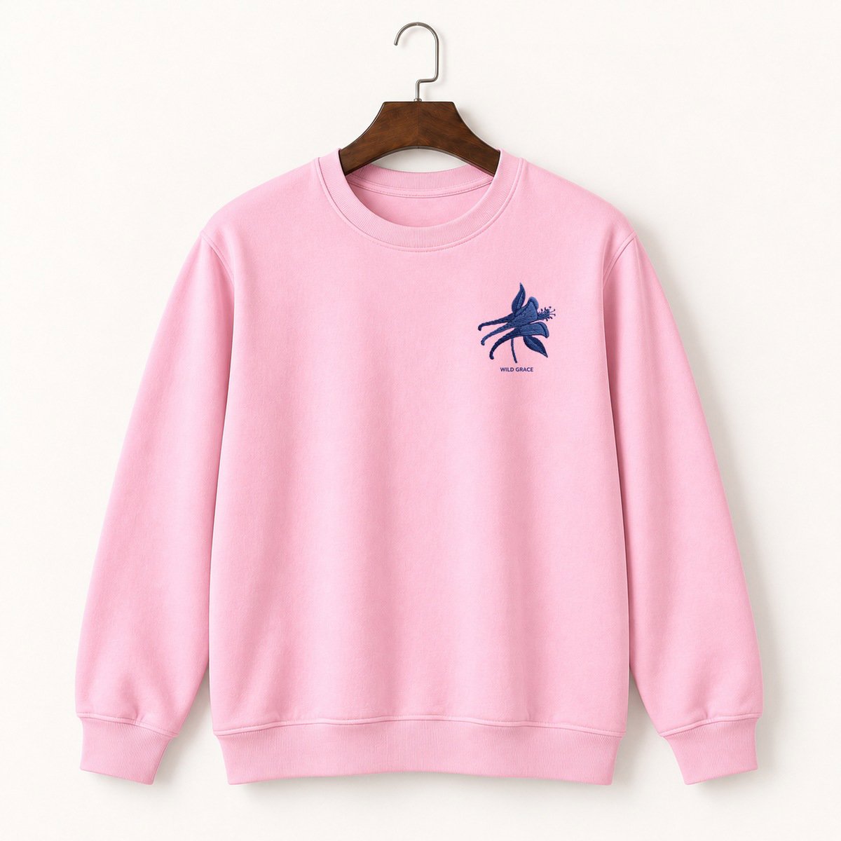 Columbine Flower Crewneck Sweatshirt 4