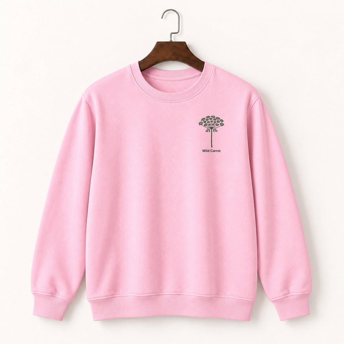 Wild Carrot Blossom Crewneck Sweatshirt 4