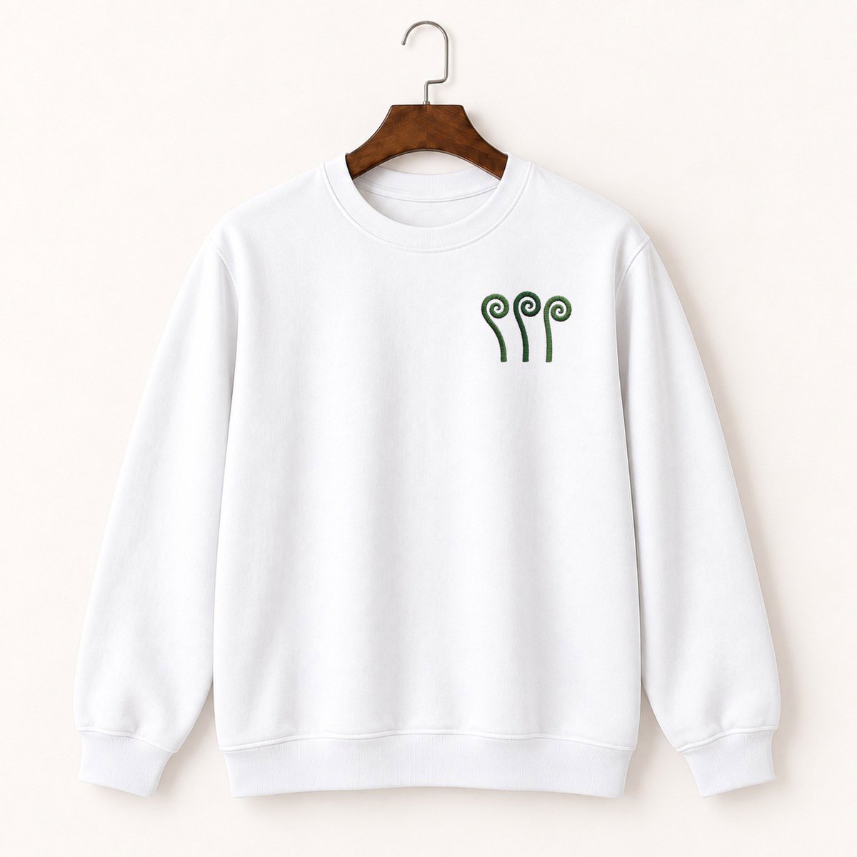Fiddlehead Fern Crewneck Sweatshirt 5