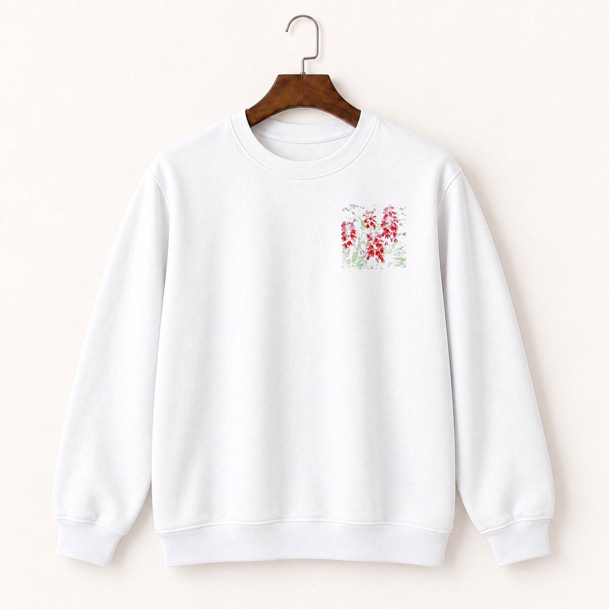 Lobelia Plant Crewneck Sweatshirt 5