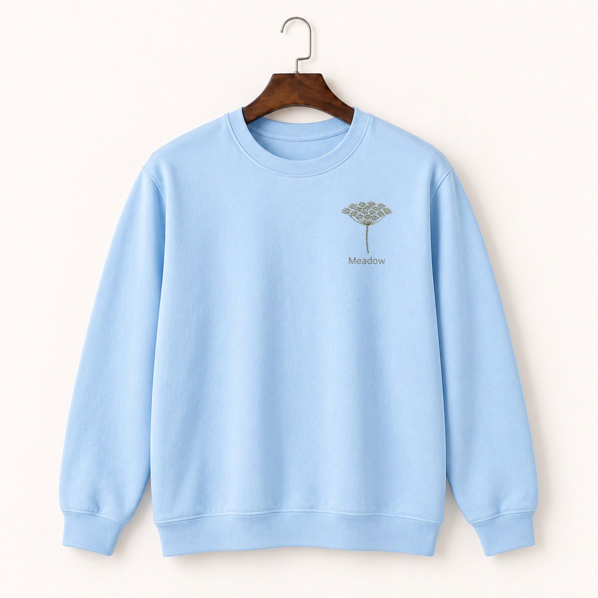 Queen Annes Lace Crewneck Sweatshirt 1
