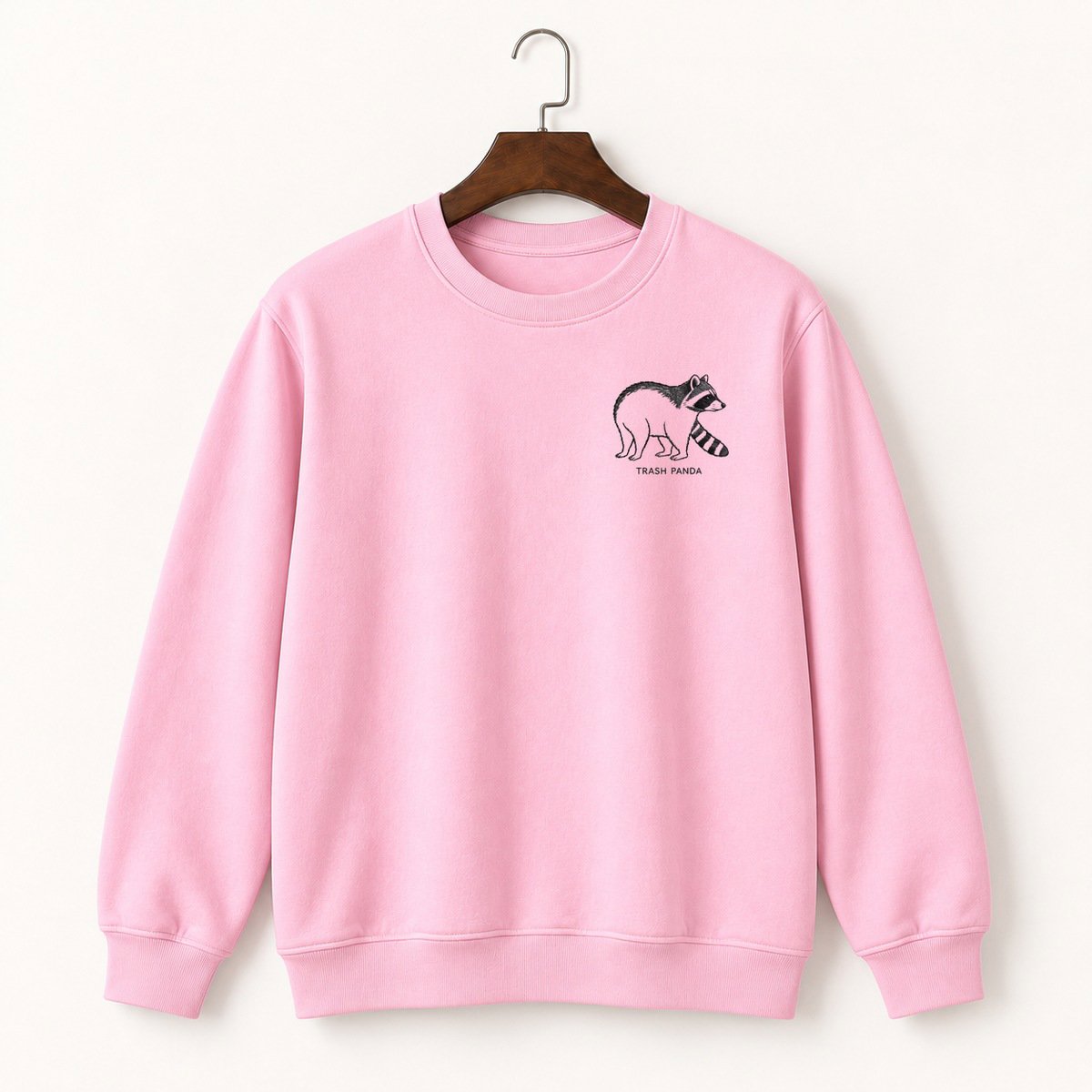 Raccoon Crewneck Sweatshirt 4