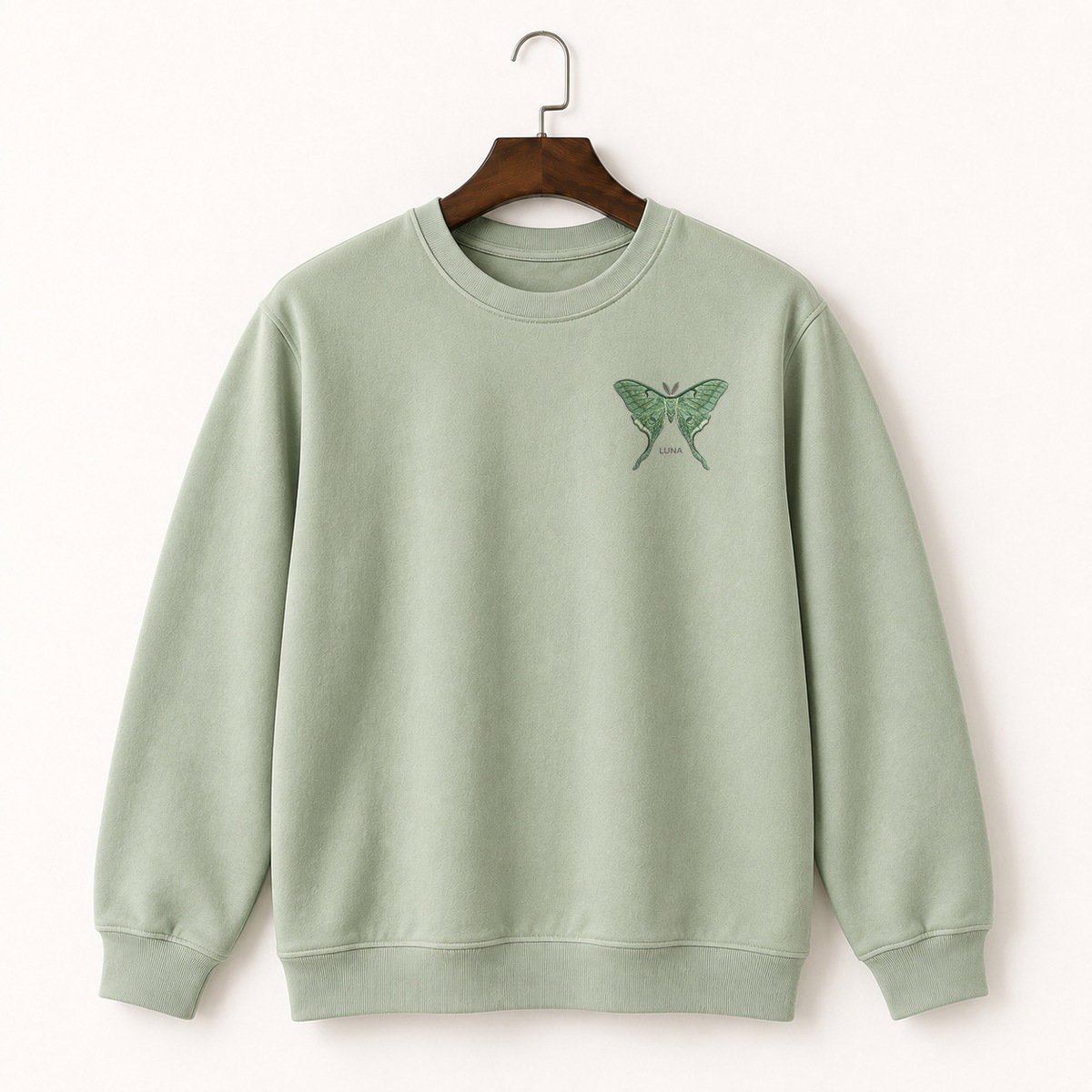 Luna Moth Crewneck Sweatshirt 2