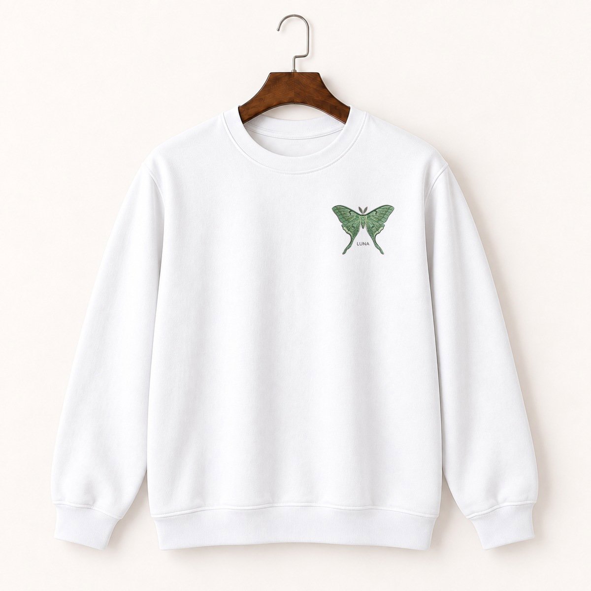 Luna Moth Crewneck Sweatshirt 5