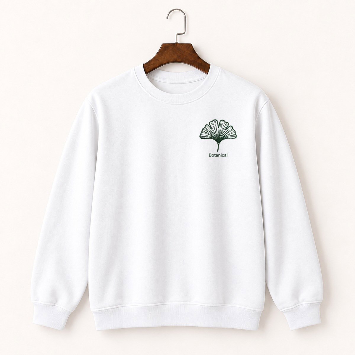 Ginkgo Leaf Crewneck Sweatshirt 5